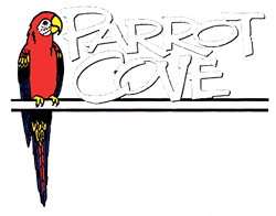 Smith Mountain Lake Houseboat Rentals at Parrot Cove Boat Rentals and Sales Logo